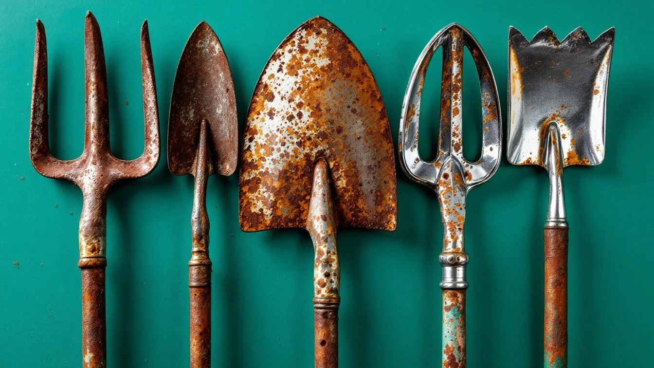 Attrezzi arrugginiti? Trasformali come per magia con questi semplici trucchi!
