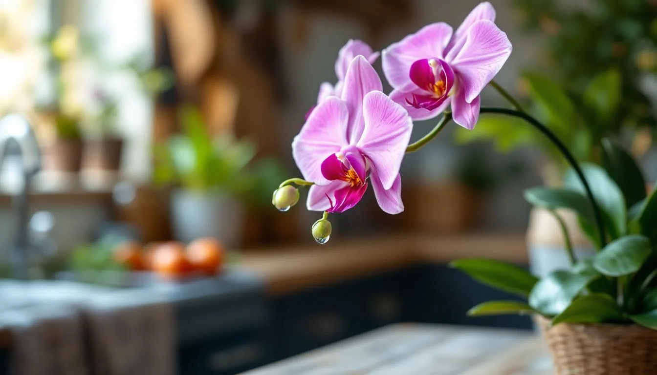 Orchidee in cucina: il microclima perfetto che le farà impazzire