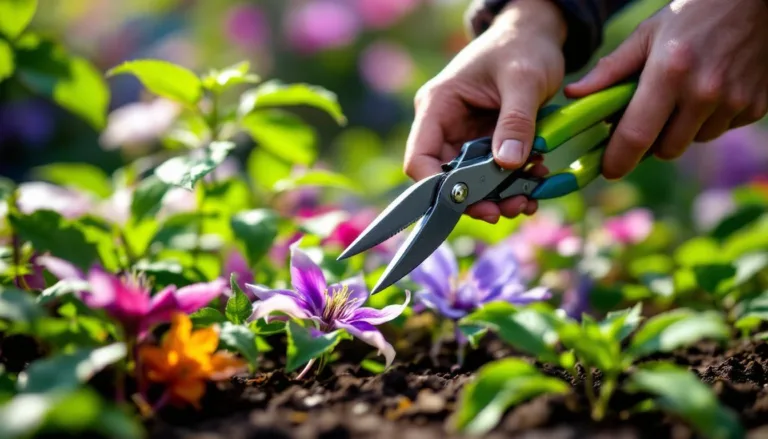 scopri il momento ideale per potare le clematidi e le tecniche migliori per farle crescere rigogliose e fiorite tutto l'anno.
